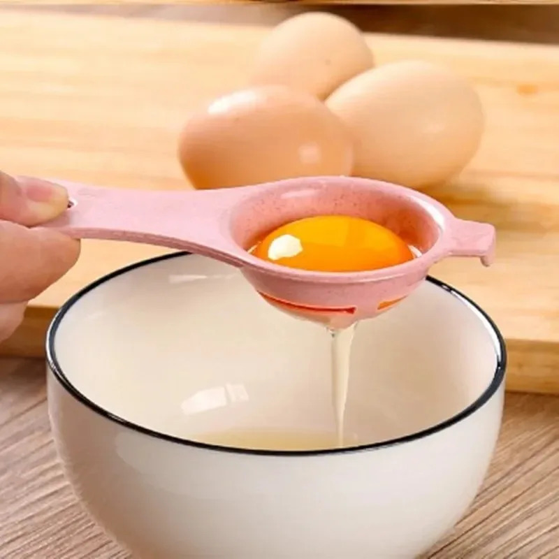 Egg Separator Tool - 1/2/3/4個入り 卵白分離器 卵白と卵黄フィルター キッチンベーキングセパレーター キッチンベーキングツール ガジェット