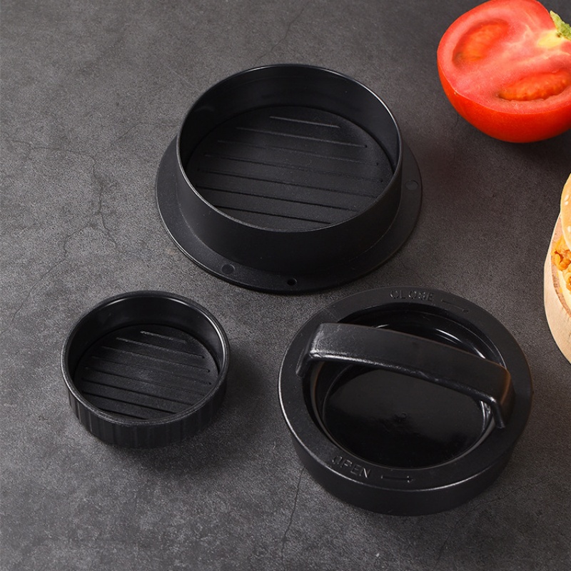 丸型ハンバーガープレス バーガープレス 牛肉グリル 食品グレ - Kitchen Helper Gadgets のレビューと価格