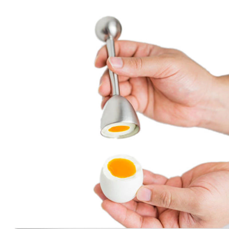 ステンレス製シェルトッパー,ゆで卵,シェルトップ,キッチンツ - Egg Separator Tool のレビューと価格