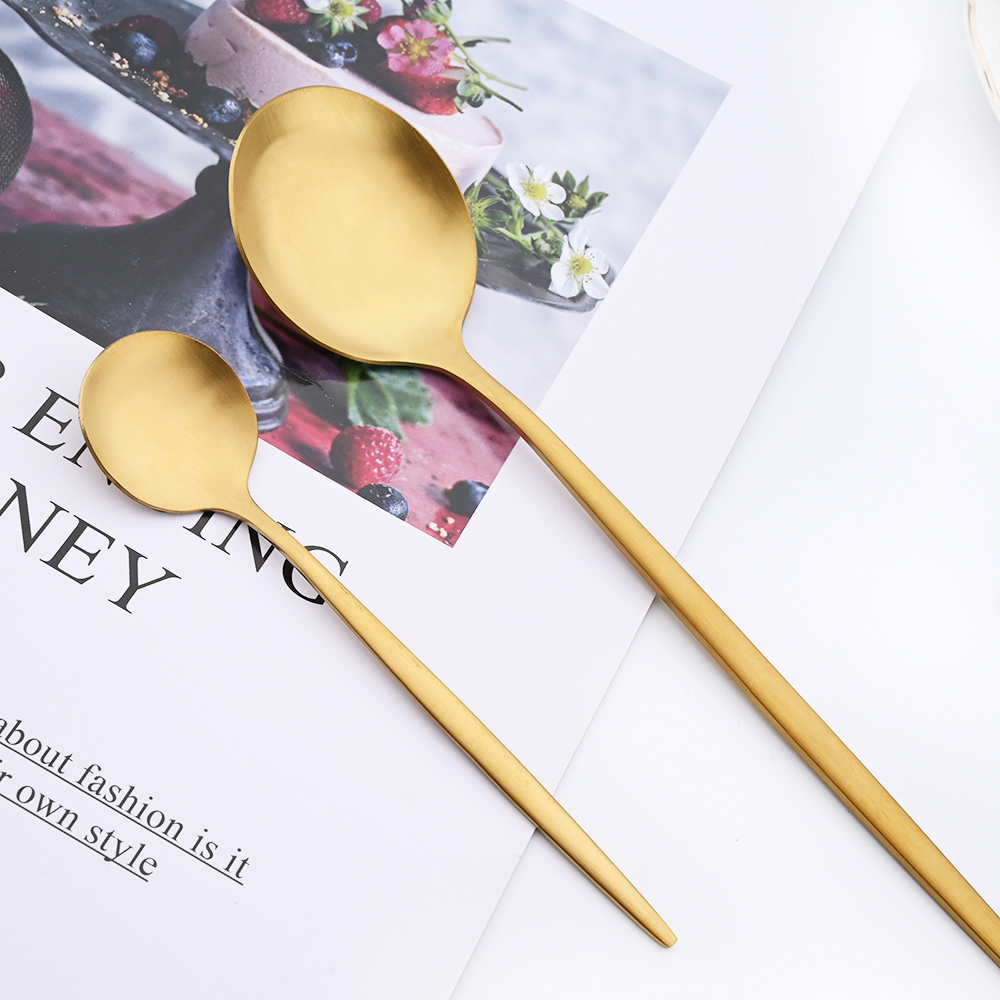 Drmfiy 黒ハンドルゴールドコーヒー食器セット 8/16 - Kitchen Gadgets Gold のレビューと価格