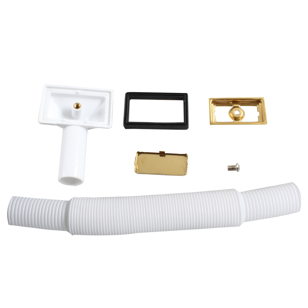 Talea-キッチンシンク用スクエアオーバーフローラルヘッド - Kitchen Gadgets Gold のレビューと価格