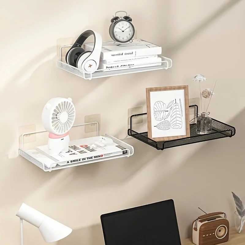 ステンレス製壁掛けルーターシェルフ 穴あけ不要 Wifi収納 - Kitchen Gadgets Organizer のレビューと価格