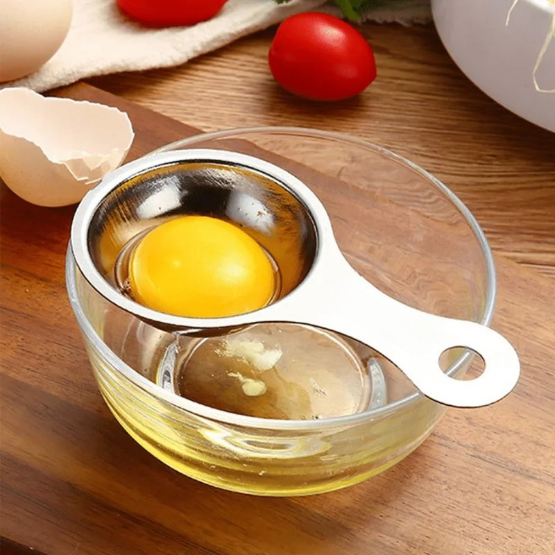 1個のステンレス製卵分離器、卵黄白身分離器、卵黄分離ツール、 - Egg Separator Tool のレビューと価格