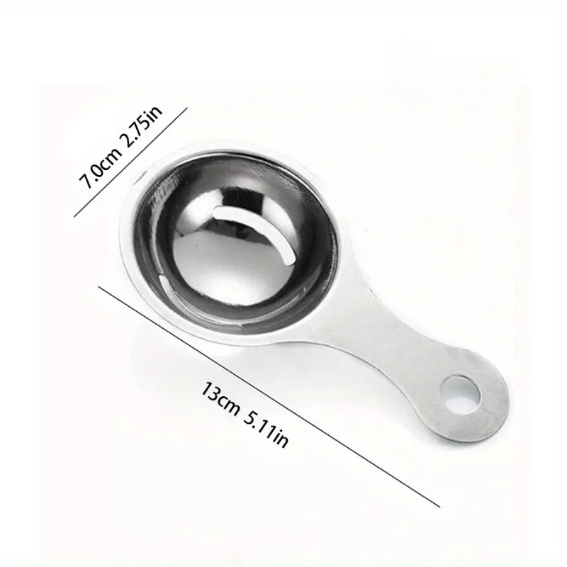 1個のステンレス製卵分離器、卵黄白身分離器、卵黄分離ツール、 - Egg Separator Tool のレビューと価格